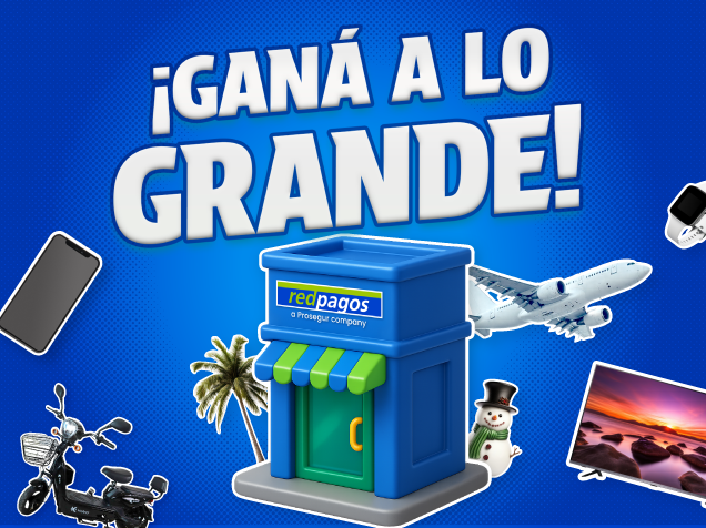 Ganá a lo grande con Redpagos 