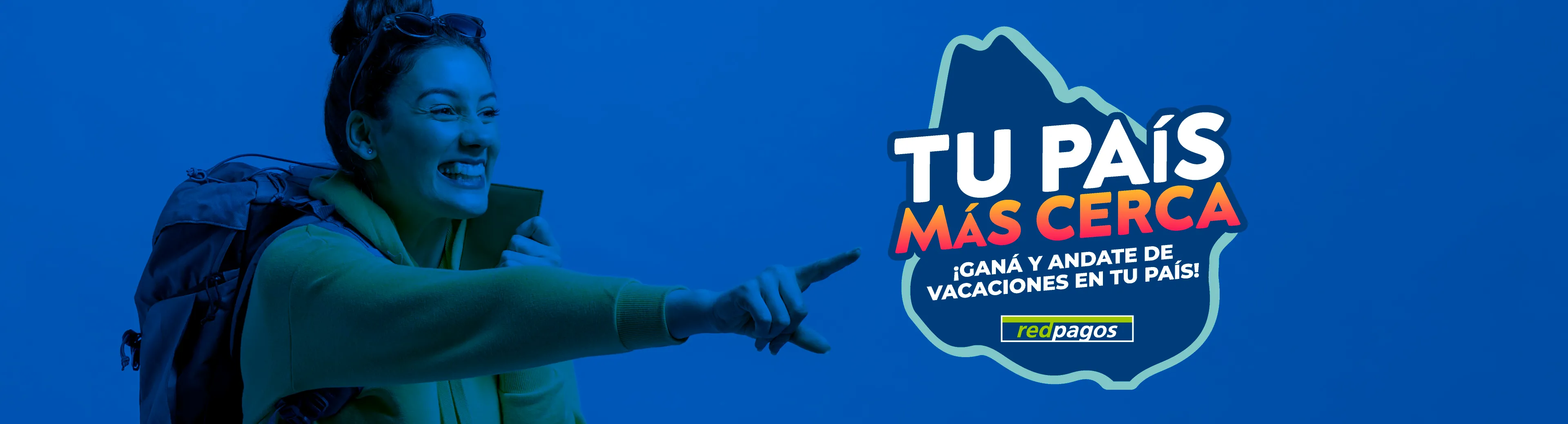 Tu país más cerca. Ganate unos días de descanso.
